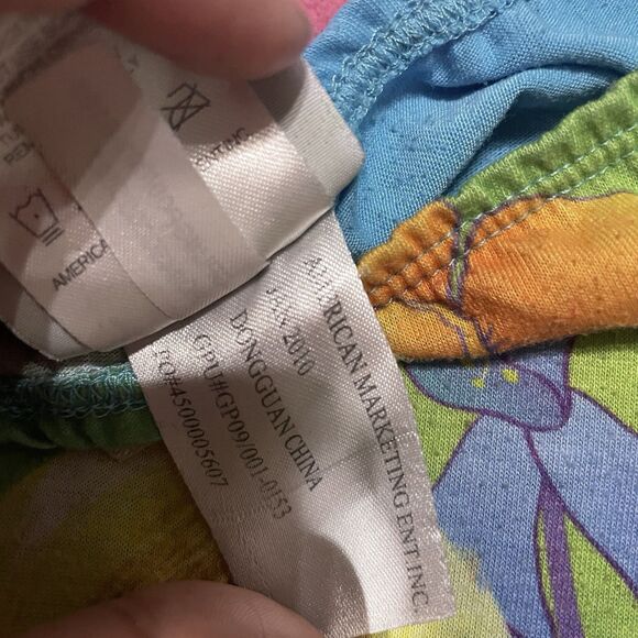 Vintage 2010 Disney Fairies Tinkerbell Pajamas Size 8 Flawed - Picture 4 of 5